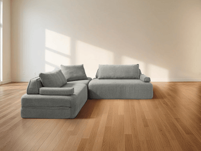 Cushie 5 Seater L Shaped Sectional Sleeper Sofa