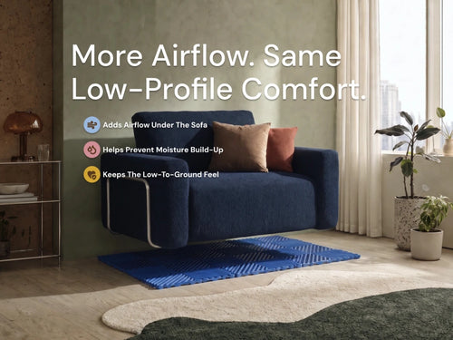 Cushie Snuggle Sleeper Sofa Bed Airflow Pad