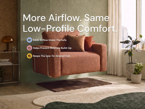 Cushie Snuggle Sleeper Sofa Bed Airflow Pad